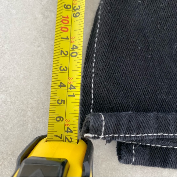 LIONESS FASHION ALABAMA CONTRAST STITCHING JEANS - Picture 7 of 9